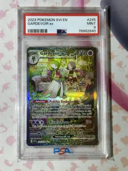 2023 POKEMON SVI EN-SCARLET VIOLET SPECIAL ILLUSTRATION RARE GARDEVOIR EX PSA 9 - Image 3