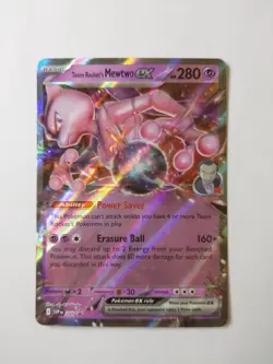 Team Rocket's Mewtwo Ex #205 Promo NM | Pokemon Scarlet & Violet - Image 1