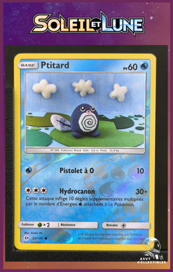 Carte Pokemon Ptitard 30/149 Reverse SL1 Soleil Et Lune FR - Image 1