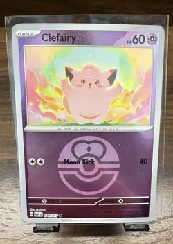 Pokemon TCG Ascended Heroes Reverse Holo Clefairy 074/217 LOVE BALL! - Image 1