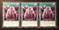 Yu-Gi-Oh! 3x Erzunterweltler Palabyrinth, JOTL-DE066, Rare, 2. Auflage, NM-EX - Image 1
