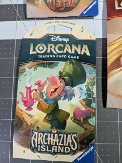 Disneys Lorcana Booster Packs Lot Of 5. Reign Of Jafatr And Archazias Island - Image 3