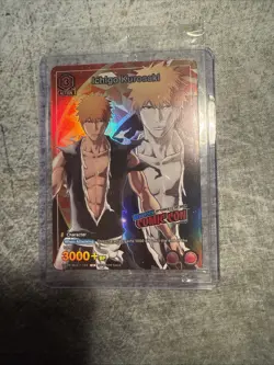 Ichigo Kurosaki Union Arena Full Set Comic Con NYC foil Promo NM Sealed - Image 4