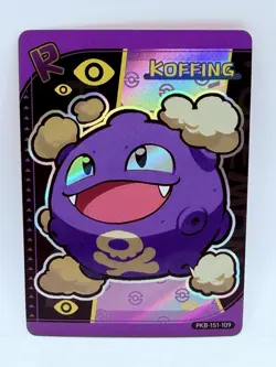 Pokemon Baby 151 Koffing Special Doujin Kawaii Holo Illustration Art Card - Image 1