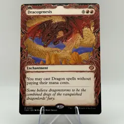 MTG Tarkir Dragonstorm - Dracogenesis (Showcase 0300) - TDM - NM - Image 1