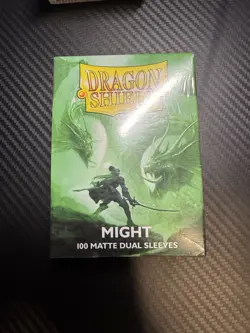 Dual Matte Might 100 ct Dragon Shield Sleeves Standard Size - Image 1