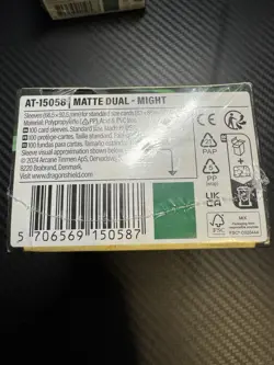 Dual Matte Might 100 ct Dragon Shield Sleeves Standard Size - Image 3