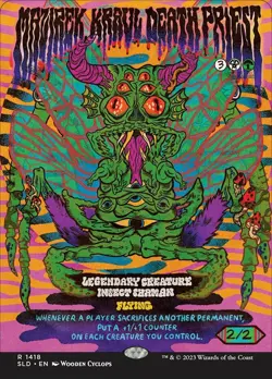 [1x] Mazirek, Kraul Death Priest (1418) Near Mint, English Secret Lair MTG Magic - Image 1