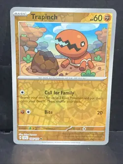 Trapinch Pokemon SV08 Surging Sparks Reverse Holo 104/191 Scarlet & Violet Rare - Image 1