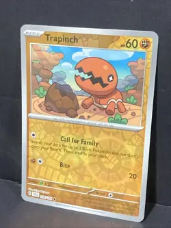 Trapinch Pokemon SV08 Surging Sparks Reverse Holo 104/191 Scarlet & Violet Rare - Image 2