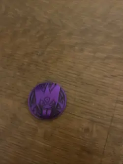 Pokemon TCG - Mega Gengar Coin - Holo Foil Pokemon Coin Gengar. - Image 1