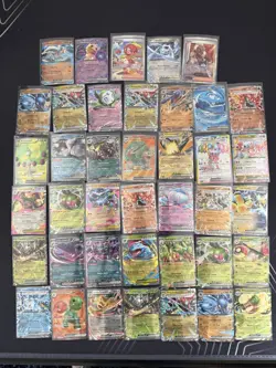 40 Pokemon Card Lot - All EX, & Trainers! Holo Bulk English NM TCG - Image 1