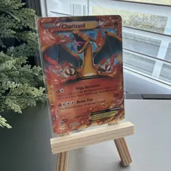 Pokemon TCG Charizard EX XY17 Holo Ultra Rare Black Star Promo Card - Image 1