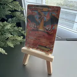 Pokemon TCG Charizard EX XY17 Holo Ultra Rare Black Star Promo Card - Image 2