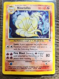 Ninetales 17/110 - Legendary Collection - Holo Rare - POKEMON Card - HP/DMG - Image 1