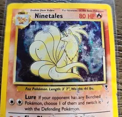 Ninetales 17/110 - Legendary Collection - Holo Rare - POKEMON Card - HP/DMG - Image 2