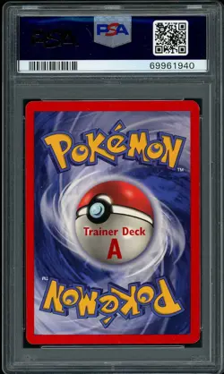 1999 Pokemon TRAINER DECK A Brock's Red Back Switch #95 PSA 9 MINT LOW POP - Image 2
