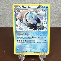 Pokemon TCG Blastoise 16/101 - Plasma Blast Cosmos Holo Rare - NM - Image 1