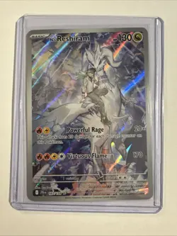 N’s Reshiram 167/159 Journey Together Holo 2025 Pokemon TCG CARD - Image 1