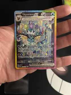 Pokemon Vaporeon ex 149/131 Sv: Prismatic Evolutions Holo Special Illustration … - Image 2