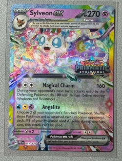 Pokemon Prismatic Evolutions Sylveon ex 041/131 Surprise Box Stamped QTY - Image 1