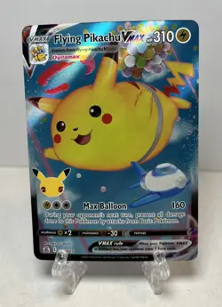Flying Pikachu VMAX 007/025 Celebrations Pokemon 2021 NM - Image 1