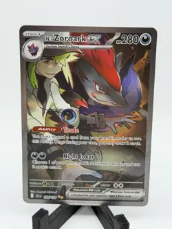 Pokemon TCG N's Zoroark EX Journey Together Sir NEAR MINT/MINT, 185/159 - Image 1