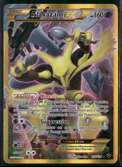 Alakazam EX (Secret) 125/124 Holo - Pokemon TCG XY - Fates Collide - Image 1