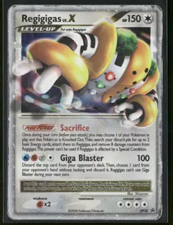 Regigigas LV.X - DP30 Holo - Pokemon TCG Diamond and Pearl Promos - Image 1