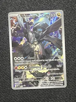 N's Zekrom 31 Promo Ascended Hero's ETB Pokemon Center Stamp - Image 1