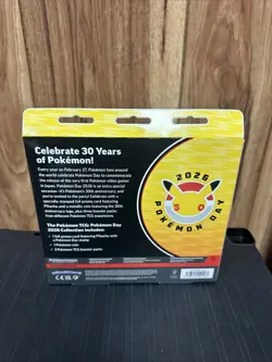 Pokemon TCG Pokemon Day 2026 Collection Box, NEW SEALED USA SELLER In Hand - Image 2