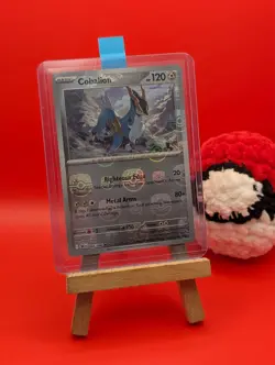 Cobalion 066/086 Master Ball Reverse holo pattern Masterball Black Bolt Pokemon - Image 4