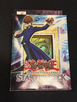 Yugioh FADED MISPRINT Starter Deck Kaiba Blue Eyes White Dragon SDK-001 Sealed - Image 1