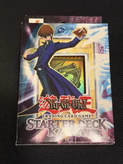 Yugioh FADED MISPRINT Starter Deck Kaiba Blue Eyes White Dragon SDK-001 Sealed - Image 2