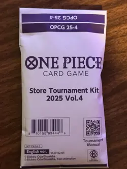 One Piece Card Game Store Tournament Kit 2025 Vol 4 English Edition UNSEALED - Image 1