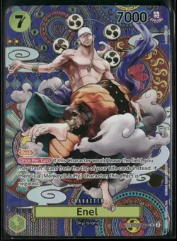 Enel (100) (SP) OP05-100 - One Piece TCG Awakening of the New Era SR - Image 1