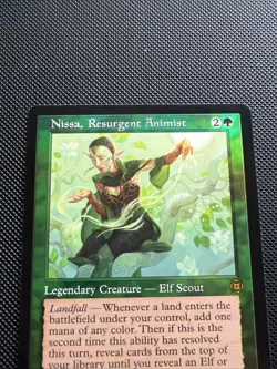 MTG Card Nissa, Resurgent Animist - Image 2