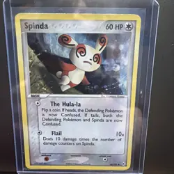 Spinda 48/101 REVERSE HOLO Pokemon Card EX Hidden Legends Holo Uncommon - Image 1