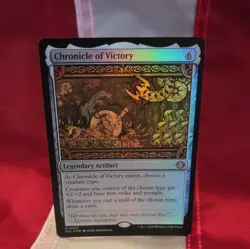 FOIL CHRONICLE OF VICTORY Lorwyn Eclipsed ECL Magic MTG MINT CARD - Image 1
