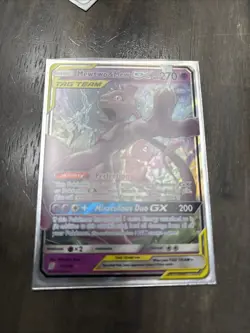 Mewtwo & Mew GX 71/236 Unified Minds Tag Team Rare Pokemon Card NM - Image 1
