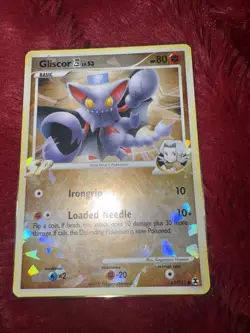 Gliscor 62/111 Rising Rivals Reverse Holo LVL 53 Lp Pokemon Card - Image 1