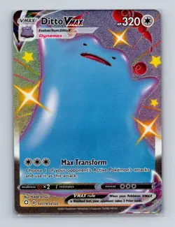 Ditto VMAX SV119 Pokemon Shining Fates Shiny Vault Holo Rare Card NM+ - Image 1