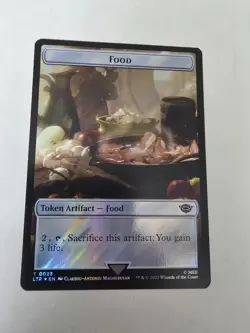 MTG Lord of the Rings Surge Foil Token Orc Army 19 Food 23 - Image 2