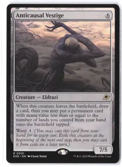 Anticausal Vestige 1 Edge of Eternities NM Normal MTG - Image 1
