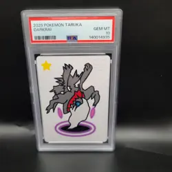 2025 Pokemon Darkrai Taruka Card GEM MT PSA 10 - Image 1