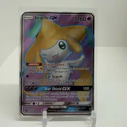Pokemon TCG Jirachi GX Unified Minds Holo Promo Card 79a/236 NM - Image 1
