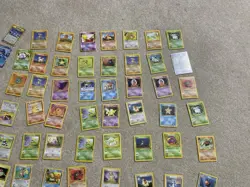 Pokemon TCG Base Set Jungle Lot 70 Cards Wizards of the Coast Koffing Eevee Holo - Image 1