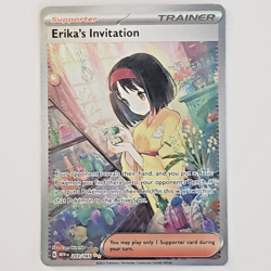 Pokemon TCG - Erika's Invitation SIR MEW 203/165 S&V: 151 NM Free Ship - Image 1