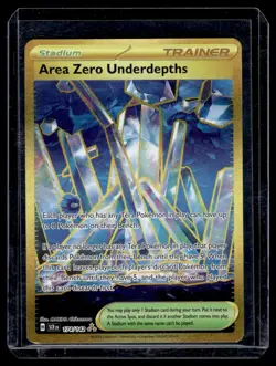 2024 Pokemon Stellar Crown Hyper Rare Area Zero Underdepths (CF) - Image 1