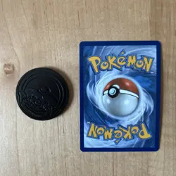 Pokemon TCG Pikachu 30th anniversary stamped Holo Promo Card And Coin - Image 2